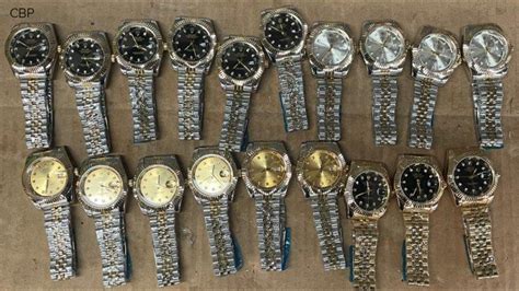 us customs fake watches|counterfeit watches.